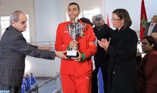 Coupe du Trône de futsal Special Olympics: L’Association Amitié Marocaine des Handicapés de Casablanca remporte le titre