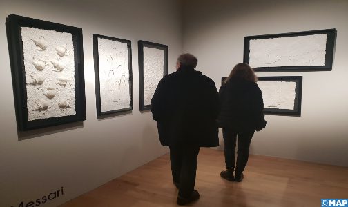 Vernissage d’une exposition collective d’art contemporain marocain à Madrid