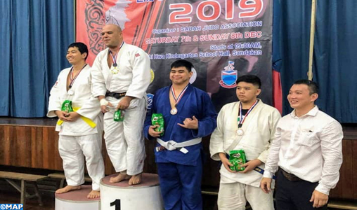 Le Marocain Mohsin Attaf décroche la médaille d’or du championnat international de judo de Bornéo en Malaisie