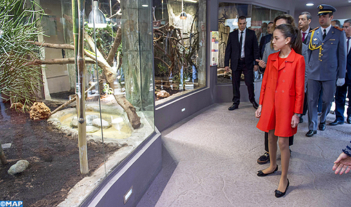SAR la Princesse Lalla Khadija préside la cérémonie d’inauguration du vivarium du Jardin zoologique national de Rabat