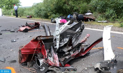 Quatre Marocains morts dans un accident de la route à Madrid