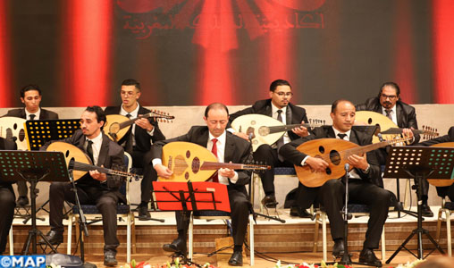 Concert de l’orchestre de luthistes Dar Al Ûd à l’Académie du Royaume du Maroc à Rabat