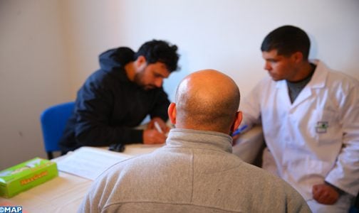 Plus de 500 bénéficiaires d’une campagne médicale à la prison locale de Bouarfa