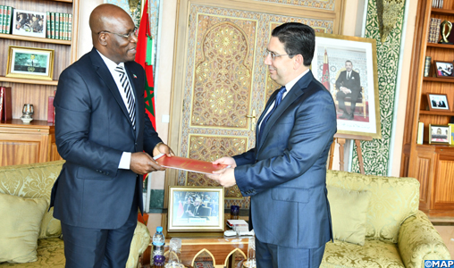 M. Bourita reçoit son homologue équato-guinéen, porteur d’un message à SM le Roi