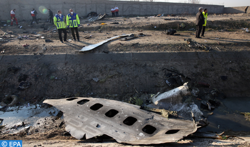Crash d’un boeing en Iran: L’Ukraine confirme qu’il n’y a aucun survivant