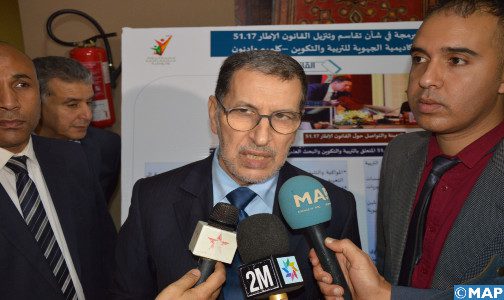 Le gouvernement déterminé à donner un nouvel élan à la région de Guelmim-Oued Noun (M. El Otmani)