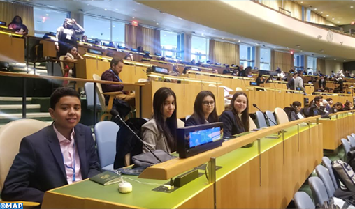 Près de 170 étudiants marocains à New York pour le programme “Jeunes ambassadeurs aux Nations-Unies”