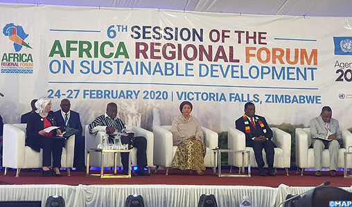 Zimbabwe : Ouverture du forum régional africain sur le développement durable avec la participation du Maroc