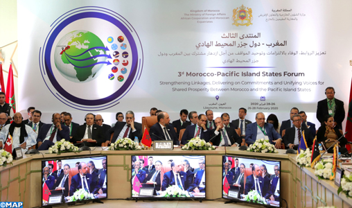 Points clés du discours de M. Bourita devant le 3ème Forum Maroc-Etats insulaires du Pacifique à Laâyoune