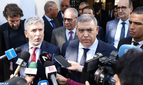 Maroc-Espagne : La coopération entre les services de sécurité est “exemplaire”, souligne Grande-Marlaska