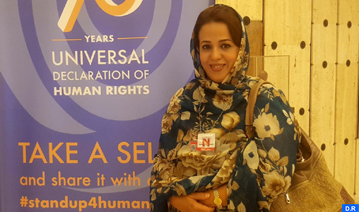 Aicha Duihi, la militante qui sillonne le monde pour plaider la cause des séquestrés à Tindouf