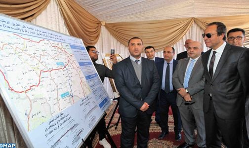 Al Hoceima: M. Amara s’enquiert de l’état d’avancement de plusieurs projets d’infrastructures routières et hydrauliques