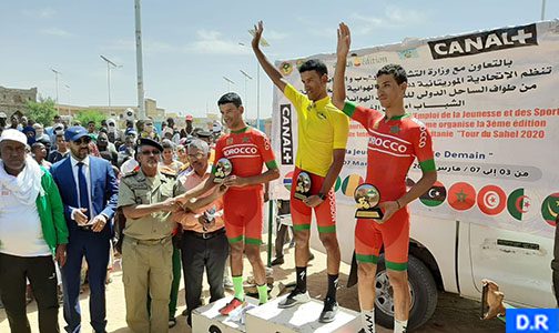 Tour International du Cyclisme de Mauritanie 2020 : le Maroc sacré champion
