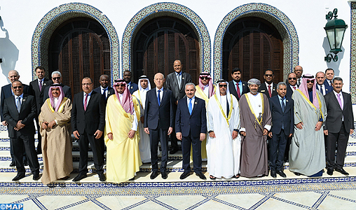 Le président tunisien reçoit les participants au conseil des ministres arabes de l’Intérieur, dont M. Noureddine Boutayeb