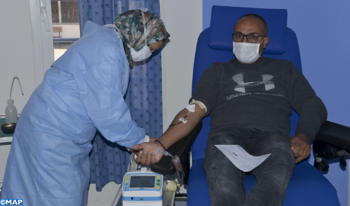 Benslimane: Expérience inédite de don de sang sans violer l’état d’urgence