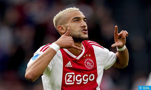 Ajax Amsterdam: L’international marocain Hakim Ziyech élu joueur de l’année