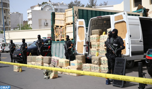 Casablanca: Saisie de 13 tonnes de chira et interpellation d’un individu présumé impliqué dans cet acte criminel