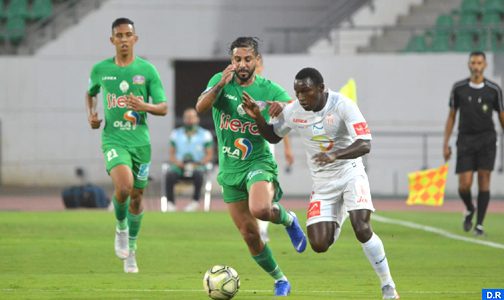 Botola Pro D1 (21è journée): Le Raja de Casablanca bat le Hassania d’Agadir (2-0) et défend sa position en tête du classement