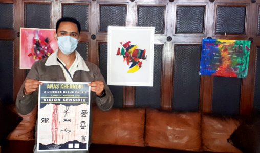 Le jeune artiste Anas Khermoui expose sa “Vision sensible” à Essaouira