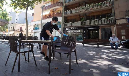 Espagne/Covid-19 : Fermeture de près de 40.000 établissements d’hôtellerie