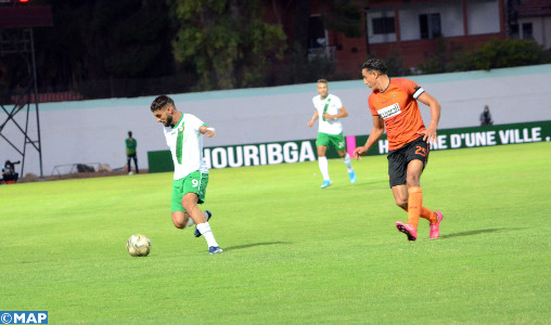 Botola Pro D1 (Mise à jour/24è journée): L’Olympique de Khouribga s’incline à domicile face à la Renaissance de Berkane (0-1)