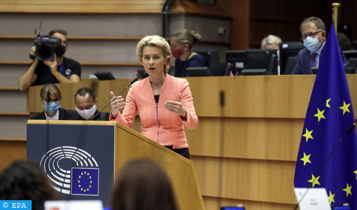 L’essentiel du discours sur l’état de l’Union prononcé par Ursula Von der Leyen devant le Parlement européen