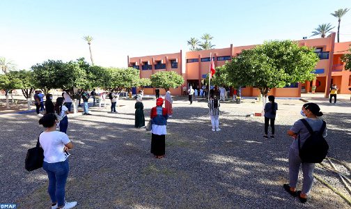 Marrakech- Safi : Respect méticuleux par les établissements scolaires du protocole sanitaire adopté par le ministère (Directeur AREF)