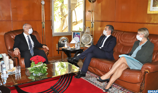 M. Taoufiq s’entretient avec le ministre français de l’Intérieur