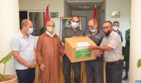 Bejaâd : Distribution de 13.600 masques de protection à l’initiative de la Fondation Habib Naciri Cherkaoui