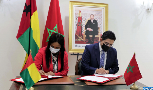 Signature de quatre accords de coopération entre le Maroc et la Guinée Bissau