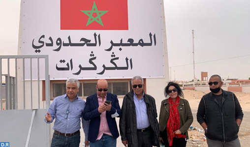 Sahara: Une délégation de l’ANME en visite de soutien aux FAR à Guerguarat