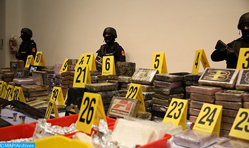 Tanger : mise en échec en coopération avec la DEA d’une tentative de trafic de 35 kg de cocaïne pure