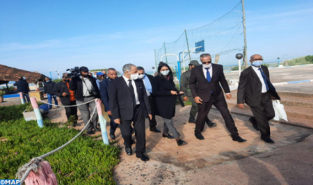 The Minister of Tourism visits several tourist sites in Sidi Ifni and Guelmim