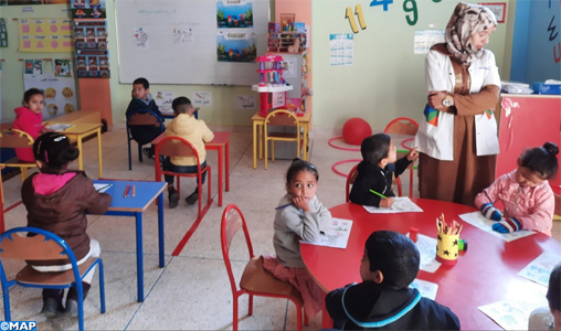 INDH: Une forte impulsion pour l’enseignement préscolaire en milieu rural dans les provinces de Sidi Ifni et Assa-Zag