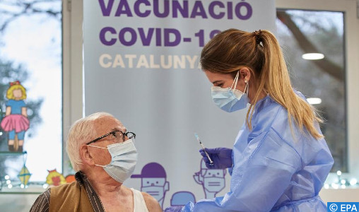 Vaccins anti-Covid : Plus de 580.000 doses administrées en Espagne