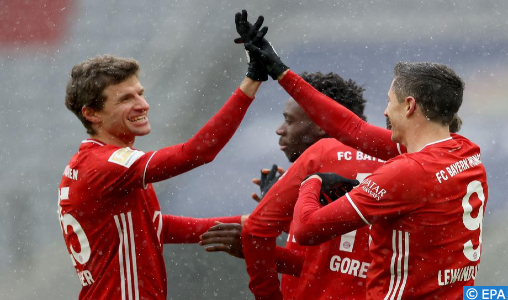 Championnat d’Allemagne: Le Bayern Munich champion d’hiver