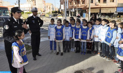 Khénifra : Une série de rencontres de sensibilisation en célébration de la Journée nationale de la sécurité routière