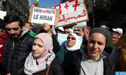 Algérie: Un parti d’opposition dénonce une “propagande médiatique hideuse” du pouvoir contre le “Hirak”