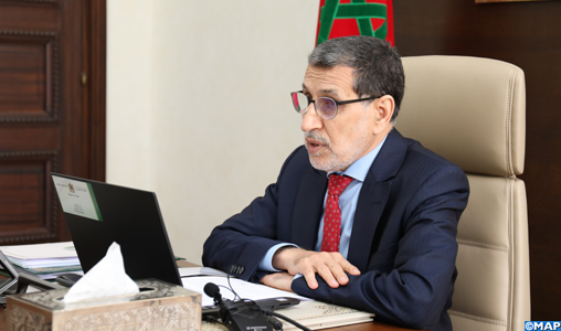 Le Gouvernement s’emploie à réaliser la relance économique en parallèle avec la lutte contre la Covid-19 (M. El Otmani)