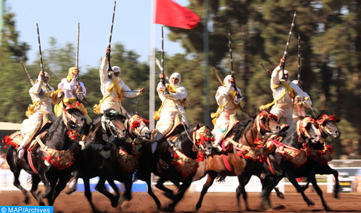 Coup d’envoi à Rabat de la 21ème édition du Trophée Hassan II des arts équestres traditionnels “Tbourida”