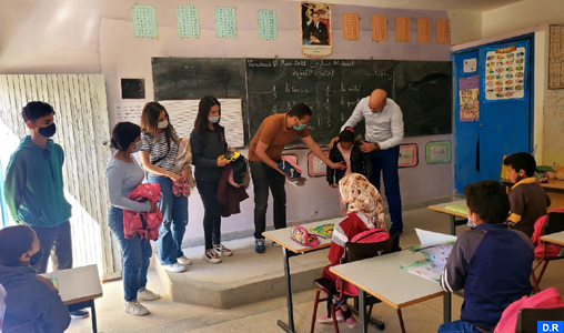 Essaouira : Action caritative au profit des écoliers dans la commune rurale d’Aït Daoud