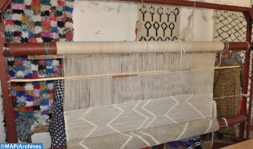 Coopérative “Ifsser” de tissage de tapis, quand les femmes rurales prennent leur destin en main