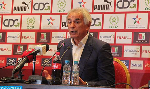 Vahid Halilhodzic : “Mon objectif primordial” est la qualification à la Coupe du monde