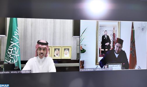 M. Bourita s’entretient avec son homologue saoudien