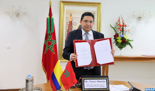 Signature de quatre accords entre le Maroc et la Colombie