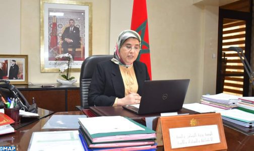 Mme El Moussali met en avant l’approche adoptée par le Maroc pour limiter l’impact du Coronavirus sur les catégories sociales vulnérables