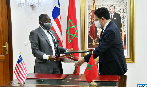 Maroc-Liberia: Signature d’une feuille de route et d’un accord de coopération