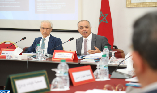 M. Benmoussa présente à la Ligue des associations régionales les conclusions du rapport sur le NMD