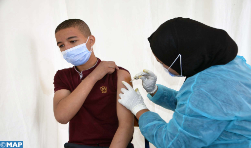 Dakhla: Lancement de la campagne de vaccination anti-Coronavirus des élèves de 12 à 17 ans