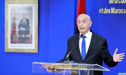 Le Maroc joue un rôle important pour le “règlement de la crise libyenne” (Aguila Saleh)